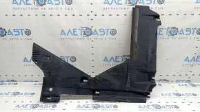 Rear left underbody protection Audi A5 F5 18-25 cracked, worn