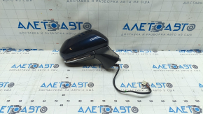 Right side mirror assembly Toyota Camry v70 18-24 7 pins, BSM turn signal, blue
