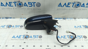 Right side mirror assembly Toyota Camry v70 18-24 7 pins, BSM turn signal, blue