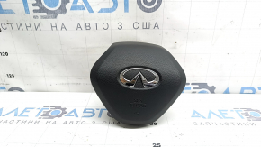Airbag in the steering wheel, driver's side, Infiniti QX50 19-25, black