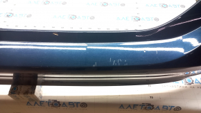 Bare rear bumper Toyota Camry v70 18-24 L/LE/XLE without parking sensors, blue, scratches