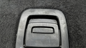 Trunk floor for BMW X3 G01 18-21 under rails, under shock absorber, with fasteners and handle, black, needs cleaning, scratches, handle broken, dented