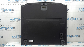 Trunk floor for BMW X3 G01 18-21 under rails, under shock absorber, with fasteners and handle, black, needs cleaning, scratches, handle broken, dented