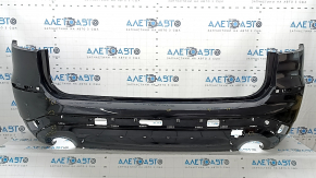 Bare rear bumper BMW X3 G01 18-21 X-Line for parking sensors, without towbar, black, scratches, dent