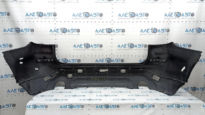 Bare rear bumper BMW X3 G01 18-21 X-Line for parking sensors, without towbar, black, scratches, dent