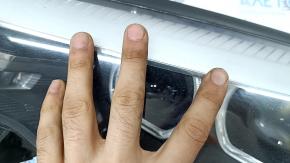 Front left headlight complete BMW 5 G30 17-20 LED Corona Rings S524A with mount, for polishing, yellow LED