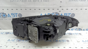 Front right headlight complete BMW 5 G30 17-20 LED Corona Rings S524A with mount, for polishing, DRL does not work