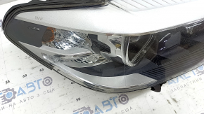 Front right headlight complete BMW 5 G30 17-20 LED Corona Rings S524A with mount, for polishing, DRL does not work
