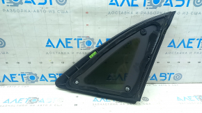 Rear left window, blind glass, Ford Escape MK4 20-26, chrome + matte black, torn seal