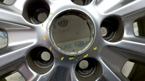 Wheel disk R18x7.5J ET 52.5 Ford Escape MK3 13-19 type 3, curb, paint peeling