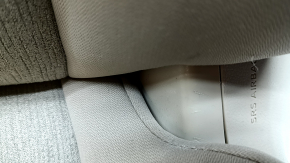 Driver's seat for Toyota Camry v70 20-24 with airbag, electric, heated, beige fabric, gray insert, gray stitching, dry cleanable, scratch, abrasion, rust on the frame