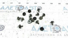 Hardware for the front left wing of BMW 5 G30 17-23, incomplete
