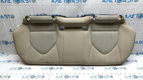 Rear seat cushion for Toyota Camry v70 20-24, beige fabric, gray insert, gray stitching, dry cleanable, creases, abrasions
