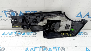 Right arch trim BMW X3 G01 18-24 black, under the belt, 2 parts, scratch