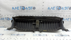 Radiator grille assembly BMW 5 G30 17-23 Sport Line, with radiator deflector blinds, chrome, chips, scratches on chrome