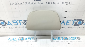 Headrest 2 row central BMW X3 G01 18-21 leather, beige OYSTER, with black lining