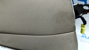 Left rear seat side bolster for Toyota Camry v70 21-24, beige fabric, with cushion, dry-cleanable