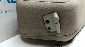 Left rear seat side bolster for Toyota Camry v70 21-24, beige fabric, with cushion, dry-cleanable