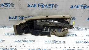 Left rear seat side bolster for Toyota Camry v70 21-24, beige fabric, with cushion, dry-cleanable