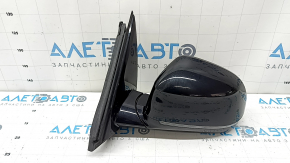 Left side mirror assembly BMW X3 G01 18-22 5 pins, turn signal, auto-dimming, black, scratches