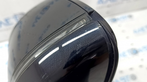 Left side mirror assembly BMW X3 G01 18-22 5 pins, turn signal, auto-dimming, black, scratches