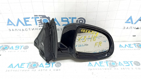 Right side mirror assembly BMW X3 G01 18-22 5 pins, turn signal, black
