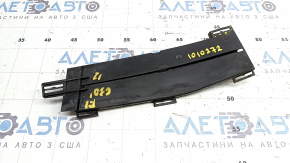 Insert lower grille front bumper left BMW 5 G30 17-20 structure, cracked mount