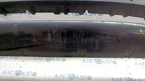 Bare front bumper BMW 5 G30 17-20 for parking sensors and PMA, without towing hook plug, graphite, scratches