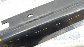 Left threshold BMW 5 G30 17-23 graphite, worn, chips