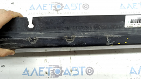 Left threshold BMW 5 G30 17-23 graphite, worn, chips