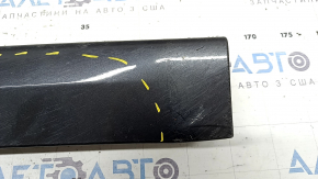 Left threshold BMW 5 G30 17-23 graphite, worn, chips