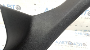 Inner rear right door sill trim BMW 5 G30 17-23 black, scratches