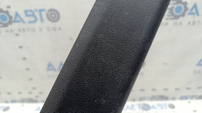 Inner door sill trim, front left, BMW 5 G30 17-23, black, scratches, needs cleaning