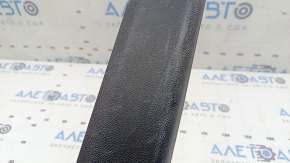 Inner door sill trim, front left, BMW 5 G30 17-23, black, scratches, needs cleaning
