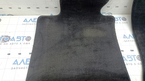 Set of floor mats, fabric, BMW 5 G30 17-23, black, for cleaning
