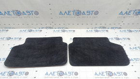 Set of floor mats, fabric, BMW 5 G30 17-23, black, for cleaning