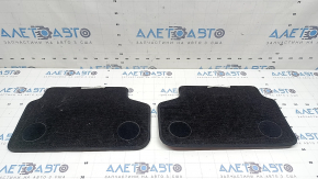 Set of floor mats, fabric, BMW 5 G30 17-23, black, for cleaning