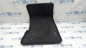 Rubber interior mat front right BMW 5 G30 17-23 black