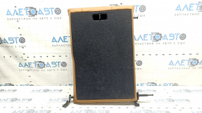 Rear seat backrest left BMW 5 G30 17-23 Dakota leather, light brown lcro cognac, Sport line