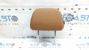 Headrest 2nd row central BMW 5 G30 17-23 Dakota leather, light brown lcri cognac, dry cleanable