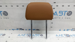 Headrest 2nd row left BMW 5 G30 17-20 Dakota leather, light brown lcri cognac