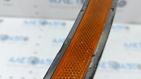 Front bumper reflector right BMW X3 G01 18-24 cracks in glass
