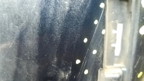 Front bare bumper Toyota Camry v70 21-24 LE/XLE without parking sensors, blue 221, worn, bumps, scratches, sand