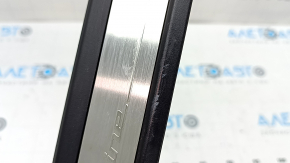Outer front left door sill trim BMW X3 G01 18-21 chrome, X-LINE, worn