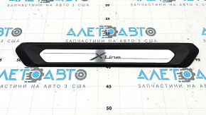 Outer front right threshold trim BMW X3 G01 18-21 chrome, X-LINE, scratches