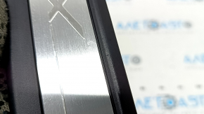 Outer front right threshold trim BMW X3 G01 18-21 chrome, X-LINE, scratches