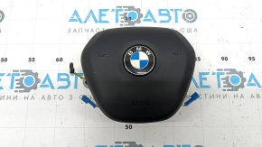 Airbag in the steering wheel, driver's side, BMW X3 G01 18-24, black, type 1, scratches