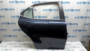 Door assembly rear right Toyota Camry v70 18-24 blue 221, scratches, abrasions, bump