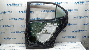 Door assembly rear right Toyota Camry v70 18-24 blue 221, scratches, abrasions, bump