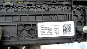 Climate control and audio control BMW X3 G01 18-21 with heating, without ventilation and disc drive, scratches